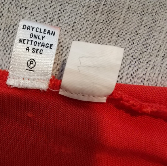 Dianevon Furstenberg 100% Silk Open-Back Sleeveless Tura Top Blouse Orange Sz 6 - Picture 8 of 11